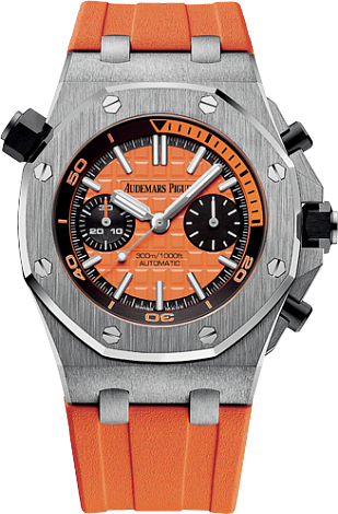 Review 26703ST.OO.A070CA.01 Fake Audemars Piguet Royal Oak Offshore Diver Chronograph watch - Click Image to Close